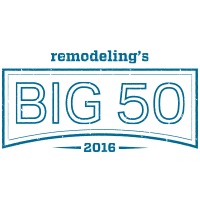 Remodeling magazine Big 50 award — Above Roofing