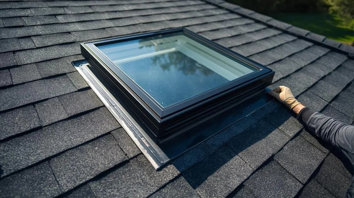 Skylight on residential home