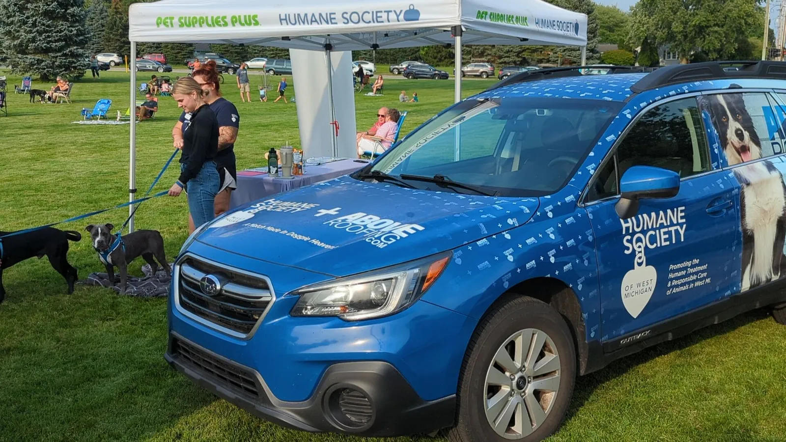Vehicle donated to the Humane Society of West Michigan