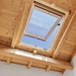 skylight fitted on a roof