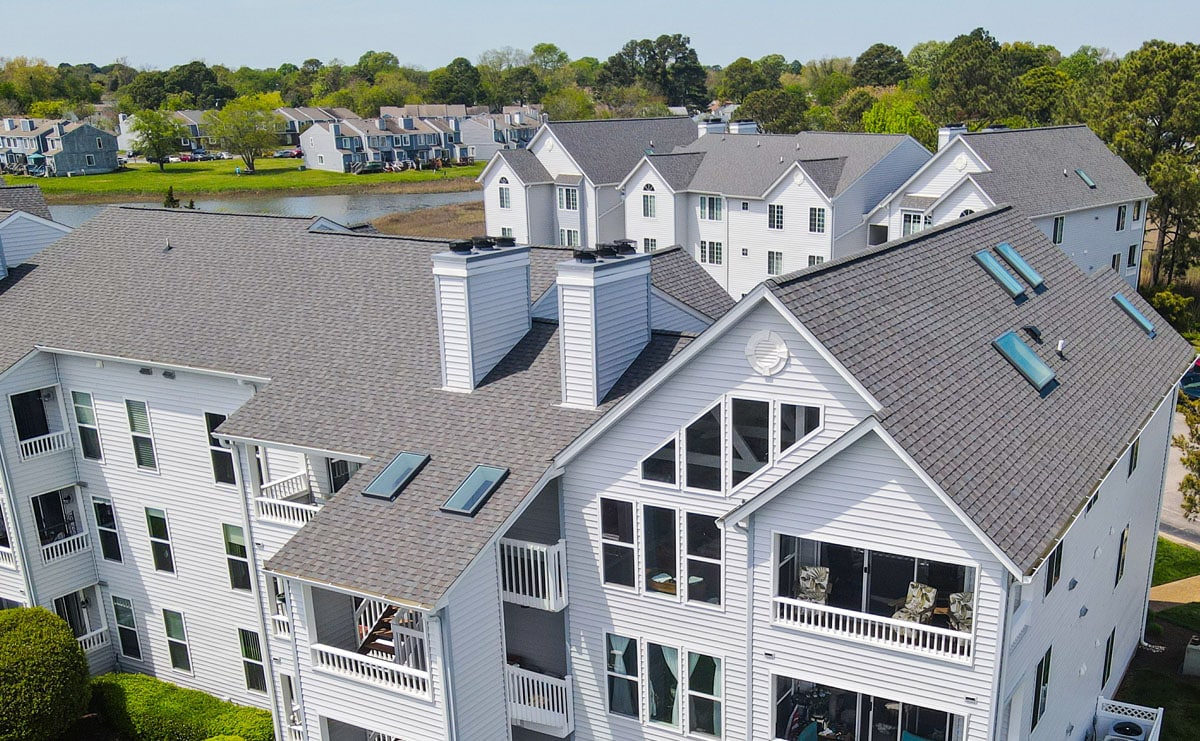 Condos With Shingled Roofs