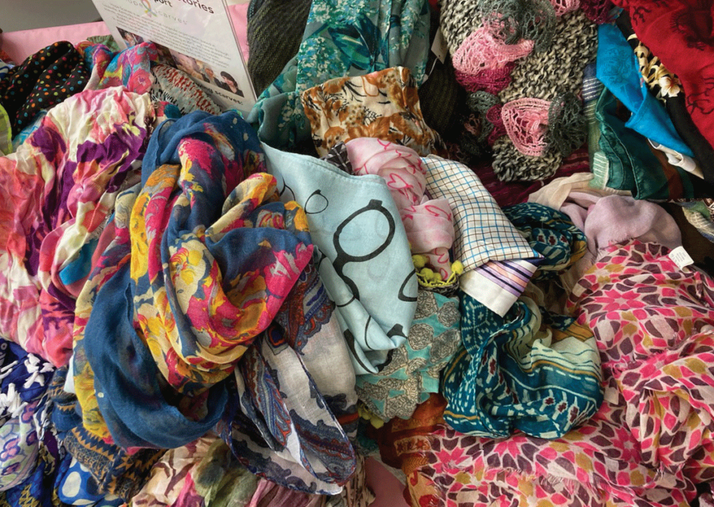 Scarves donated to Hope Scarves