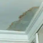 Water leak in ceiling