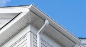 Home with new gutters