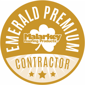 Malarkey Certified Emerald Premium Contractor Logo